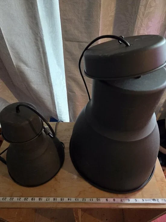 Ceiling lamp pair - Picture 2 of 2